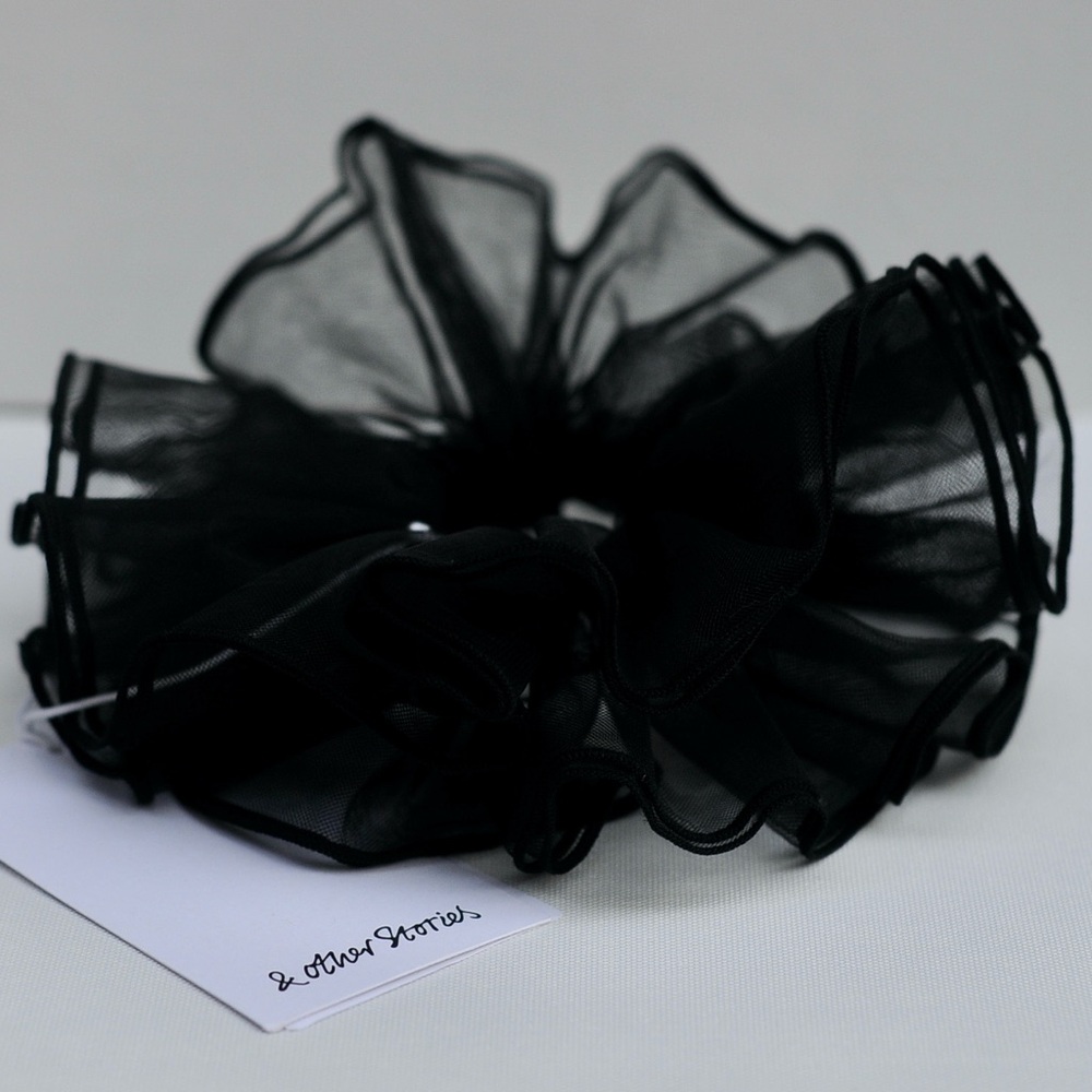 🆕 NWT & Other Stories Sheer Ruffle
